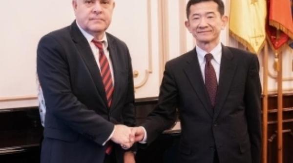angel tilvar ministrul apararii intrevedere cu ambasadorul japoniei la bucuresti