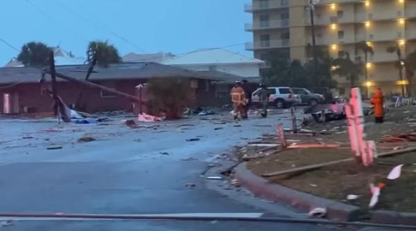 sua au fost lovite de tornade si inundatii stare de urgenta in florida si new jersey video