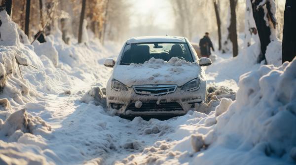 ce sa faci daca ramai inzapezit cu masina sfaturi vitale lista lucrurilor esentiale pe care trebuie sa le ai la tine