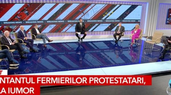 danut andrus liderul fermierilor a plecat din emisiunea lui gadea s a suparat cand a vazut ca antena 3 cnn a dat imaginile serii video
