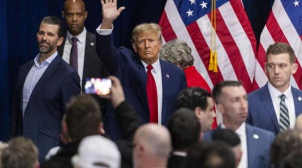 donald trump dupa victoria din iowa cere partidului sa se uneasca in spatele sau este timpul ca tara noastra sa se uneasca promite sa recupereze america de la biden