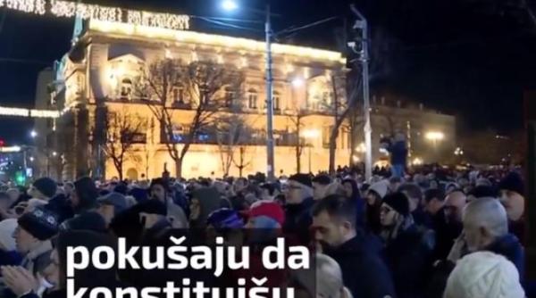 rezultatele alegerilor din serbia contestate de mii de oameni situatia se afla pe ordinea de zi a pe