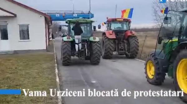 vama urziceni satu mare blocata total de fermierii romani