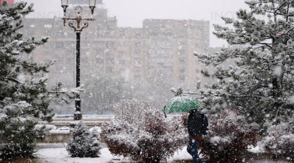 bucuresti strat de zapada de pana la 10 centimetri in acest weekend