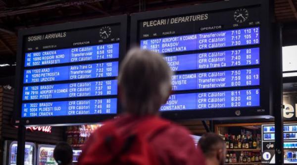 bilantul calatoriilor cfr in 2023 intarzierea medie pe tren a fost de 8 minute numarul calatorilor transportati in crestere cu 5prc