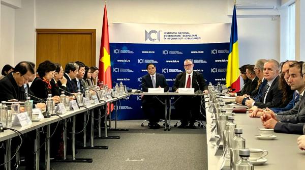 ici bucuresti si institutul national de tehnologie digitala si transformare digitala din vietnam memorandum in domeniul tehnologiilor noi si emergente
