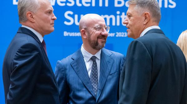 iohannis discutie cu charles michel despre sprijinul pentru ucraina