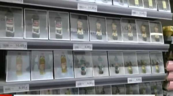 un supermarket a inlocuit la raft sticlele de ulei de masline cu poze primesti produsul doar la casa