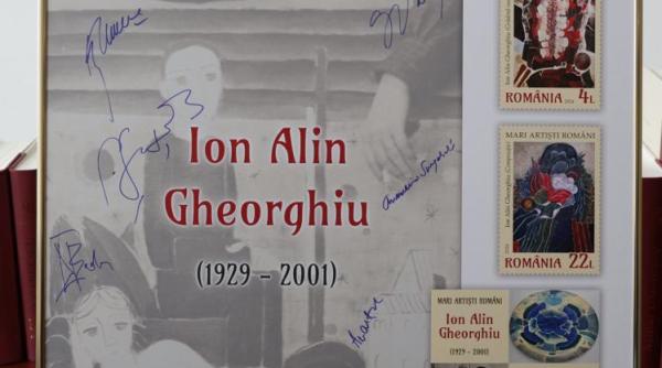 maestrul ion alin gheorghiu omagiat de filatelia romaneasca
