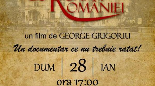 premiera oficiala film documentar coroana romaniei