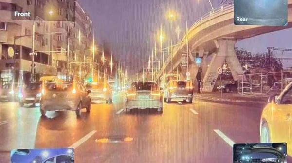 un fragment din pasajul basarab a cazut pe masina unui jurnalist motivul pentru care nu poate fi reabilitat foto