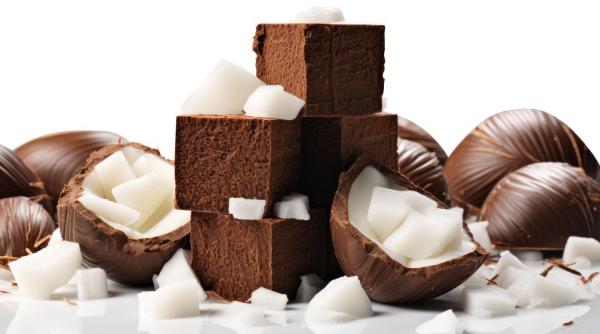 cum sa ti faci ciocolata bounty acasa