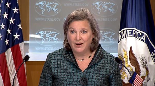 victoria nuland vizita surpriza la kiev foto