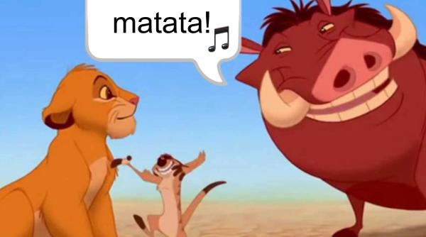 ce inseamna hakuna matata si cand putem folosi aceasta expresie