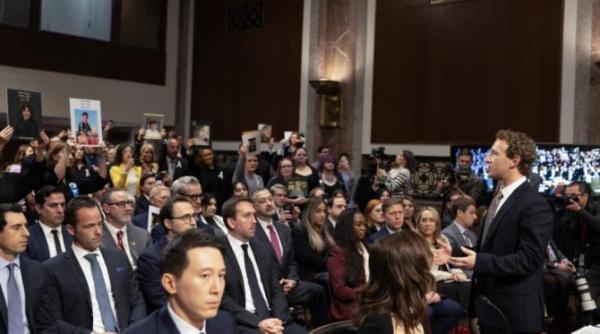 mark zuckerberg a opta oara in fata senatului sua seful meta scuze in fata familiilor ale caror copii au fost afectati de retelele sociale