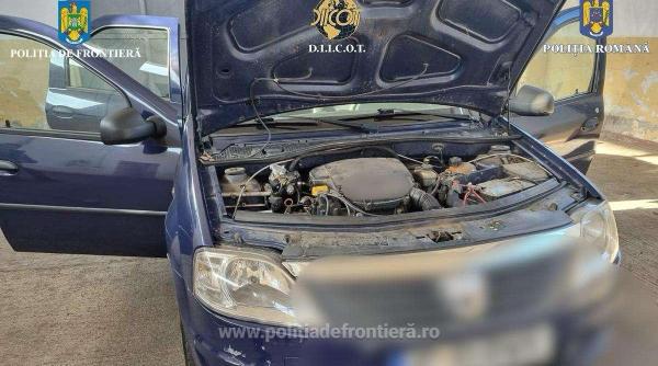 aproape un kilogram de cocaina descoperit de politistii de frontiera la ptf giurgiu foto