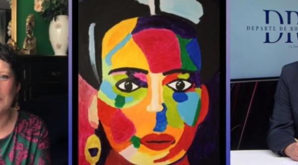 povestea pictoritei romance care vinde tablouri italienilor narcisa lungu la departe de romania