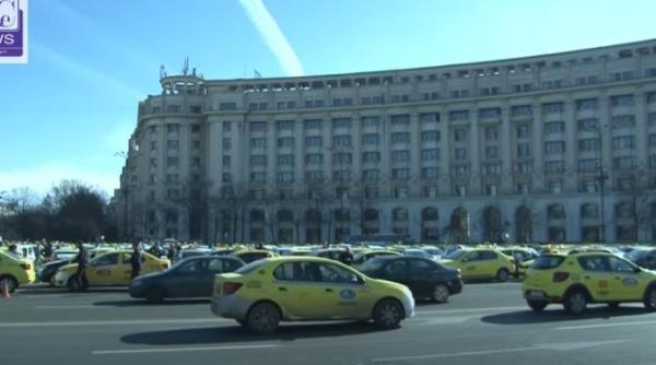 protestul taximetristilor revendicari despre concurenta neloiala pe care o fac platformele de ride sharing reportaj dc news