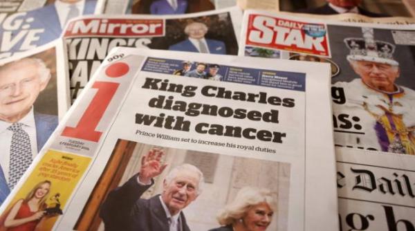 regele charles prima aparitie publica dupa anuntul diagnosticului de cancer a mers la slujba de duminica video