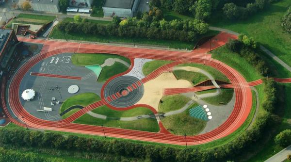 primul parc atletic din romania dupa modelul danemarcei unde se construieste si cat a costat