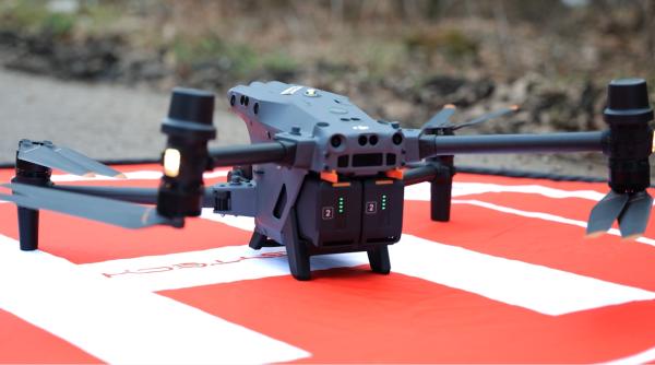 drona care face viata mai usoara pompierilor din ilfov