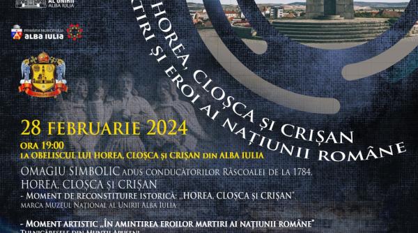 horea closca si crisan martiri si eroi ai natiunii romane omagiu simbolic adus conducatorilor rascoalei de la 1784