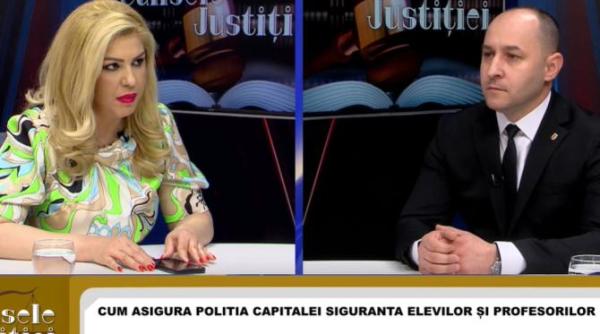 comisarul sef nae gabriel siguranta scolara invitatul saptamanii la culisele justitiei