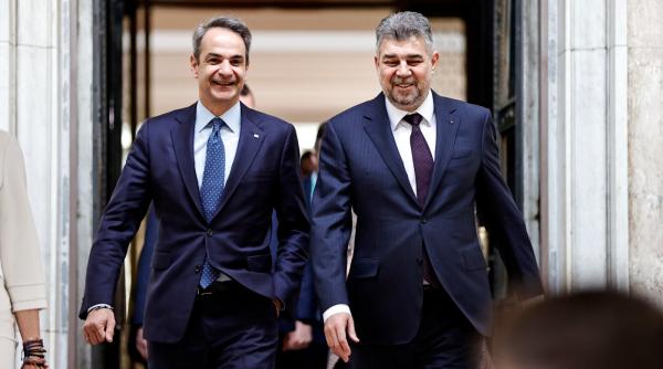 aderarea romaniei la schengen pe agenda discutiilor dintre marcel ciolacu si premierul elen kyriakos mitsotakis foto