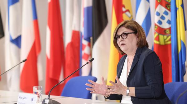 functia de varf europeana pentru klaus iohannis declaratia adinei valean are toate sansele totusi nu e singur reprezinta romania