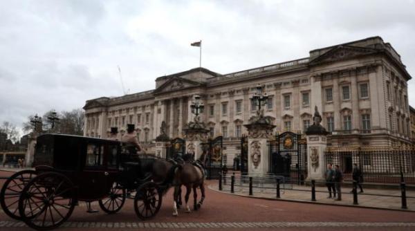 politia britanica a arestat un barbat care a lovit cu masina portile palatului buckingham