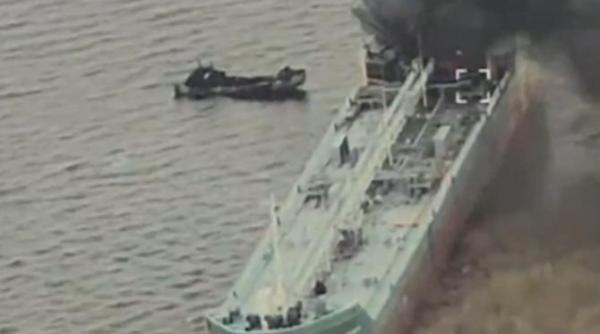 ucraina a distrus un post de comanda al rusiei aflat pe o nava video