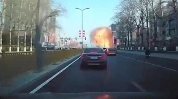 explozie mortala la un restaurant din china o cladire cu patru etaje a fost distrusa video