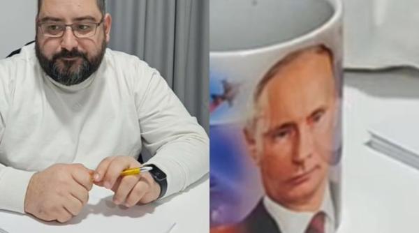 robert ionut paiusi primar psd e fan putin si are o cana cu poza presedintelui rusiei romascanu psd reactie transanta