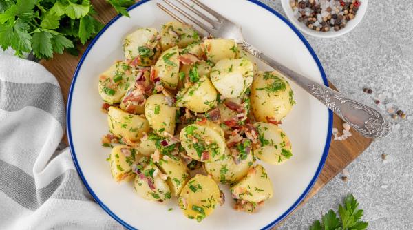 salata de cartofi reteta de post satioasa si la indemana