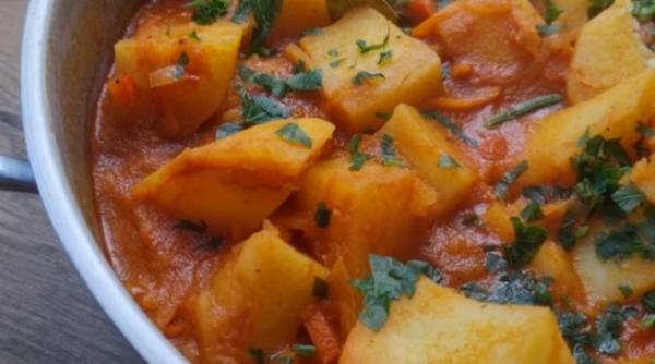 mancare de cartofi reteta de post ieftina