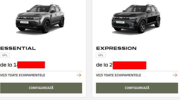 dacia a publicat preturile noului duster optiunile de configurare cat costa celebra culoare sandstone