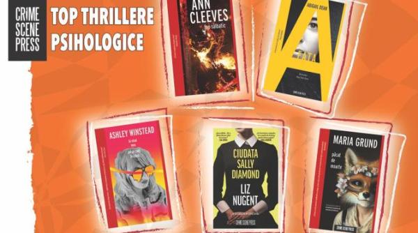 descopera 5 thrillere psihologice care te vor tine cu sufletul la gura