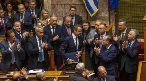 o motiune de cenzura impotriva guvernului mitsotakis al greciei a fost respinsa de deputati