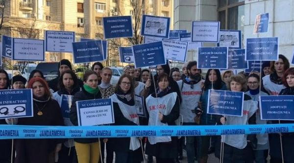 sindicatul national al consilierilor din serviciile de probatiune din romania anunta protest impotriva neplatii integrale a salariilor