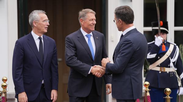 iohannis sau rutte urmatorul secretar general al nato va trebui sa inteleaga profunda amenintare a rusiei