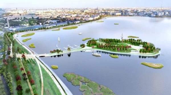 ce a uitat primarul ciucu sa puna in poza cu insula de pe lacul morii i a amintit val valcu