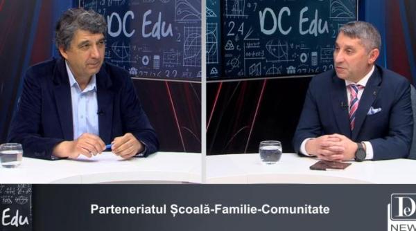 iulian cristache presedintele federatiei nationale a parintilor invitatul prof univ dr sorin ivan la dc edu