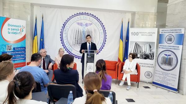 peste 100 de transplanturi medulare realizate la ctm al spitalului universitar bucuresti dr bumbea o borna a maturitatii acestui compartiment