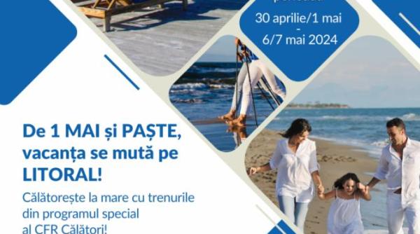 cfr calatori anunta suplimentarea numarul garniturilor spre si dinspre litoral orarul de circulatie aici