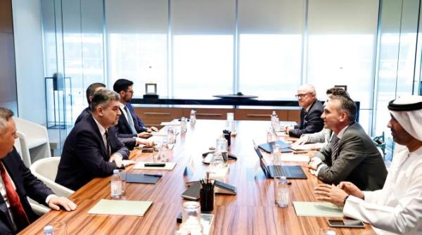 cum au aratat intrevederile lui marcel ciolacu cu reprezentantii companiilor emirateze adq al dahra mubadala ihc abu dhabi ports adnoc masdar