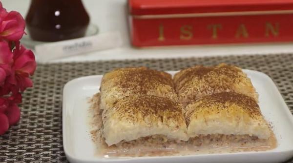 baklava rece cu lapte surpriza exotica de pe masa de pasti
