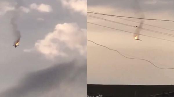 un bombardier supersonic rusesc s a prabusit in regiunea stavropol moscova da vina pe defectiunile tehnice video