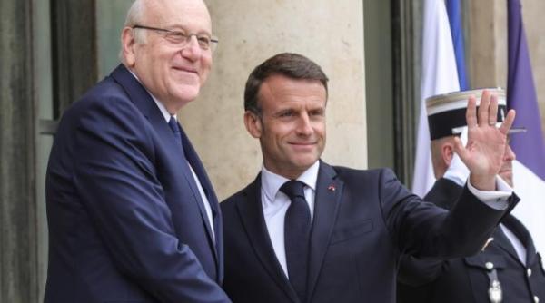 emmanuel macron asigurari pentru premierul libanului va face tot ce ii sta in putere pentru a preveni cresterea violentelor intre liban si israel