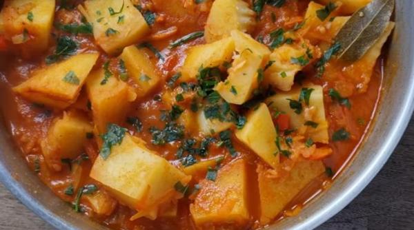 tocanita fara carne reteta de post