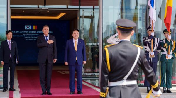 documente bilaterale semnate in cadrul vizitei presedintelui klaus iohannis in coreea de sud